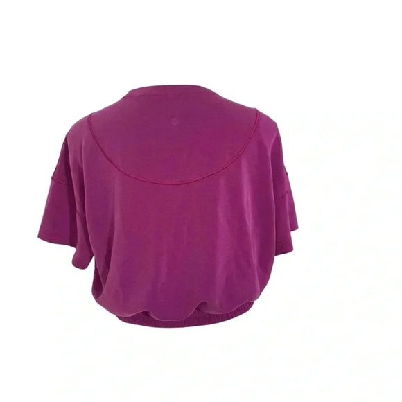 Lululemon Softstreme Gathered T-Shirt size 10 super soft - Picture 3 of 4
